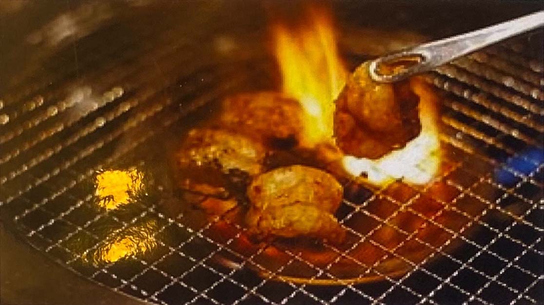 ホルモン焼きの写真